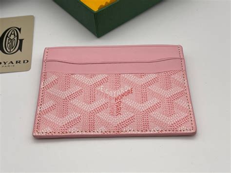 goyard cardholder rosa|Goyard cardholders & colors .